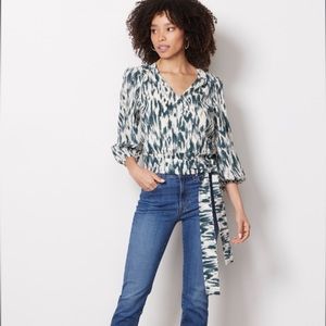 LAST CHANCE!!  - Evereve Ikat Wrap Top
